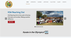 Desktop Screenshot of karate-sa.org